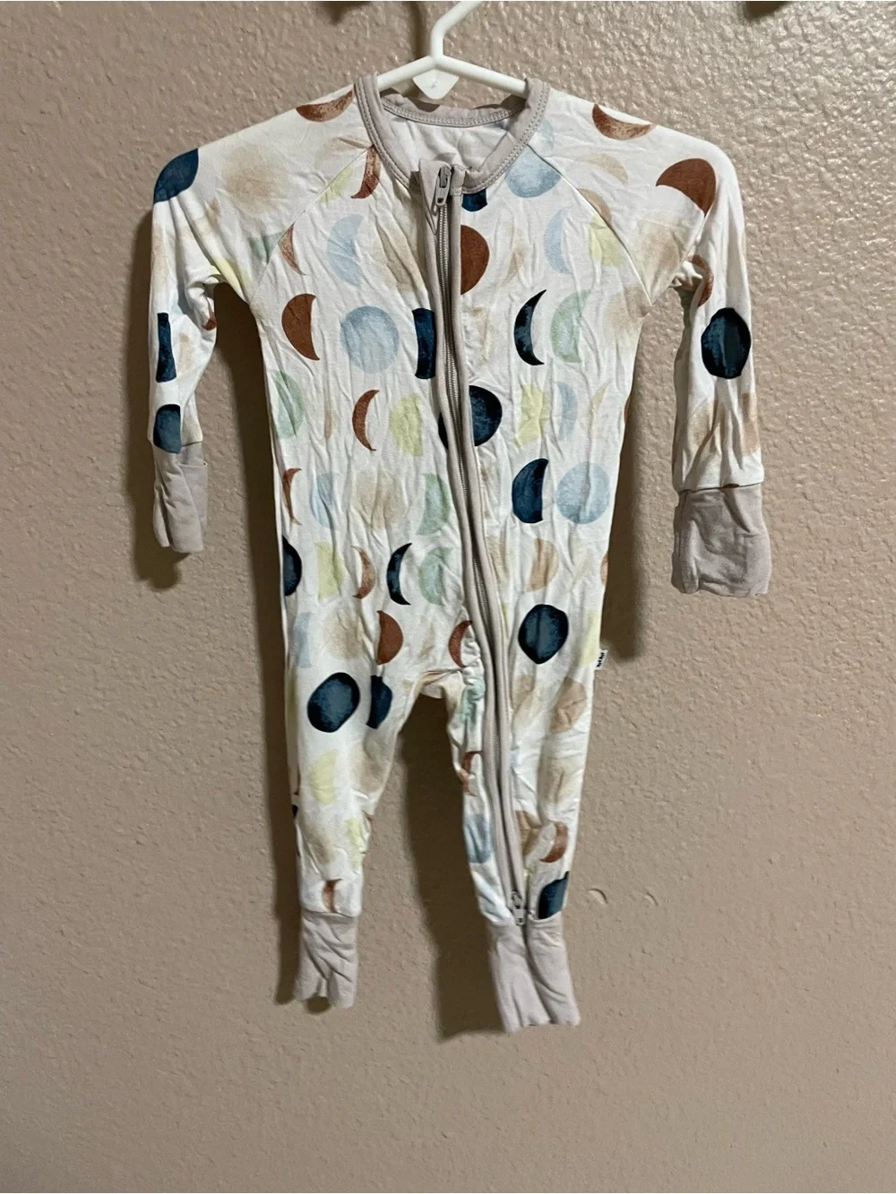 Little Sleepies moon One-Piece Pajamas